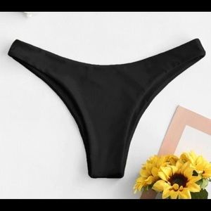 Zaful black bikini bottoms NEW